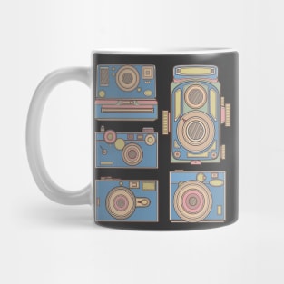 Blue Classic Camera Mug